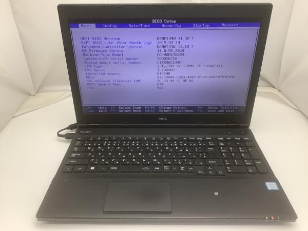 PC-VKM17DZG4の画像