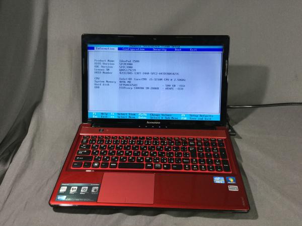 Ideapad Z580の画像