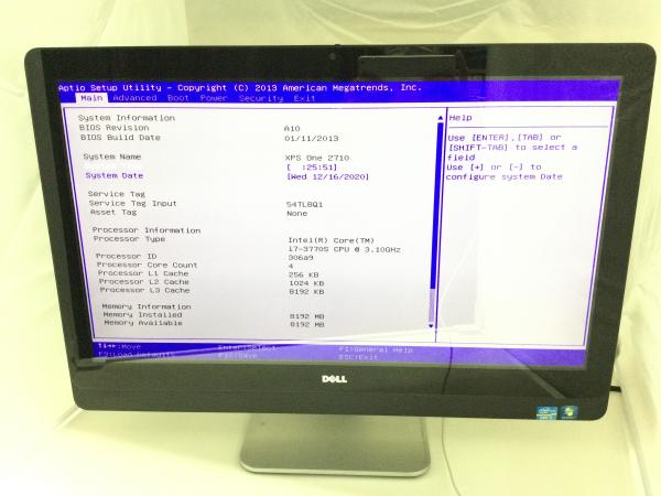 XPS One 2710の画像