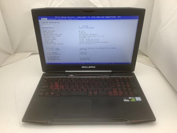 GALLERIA QSF960HE2の画像